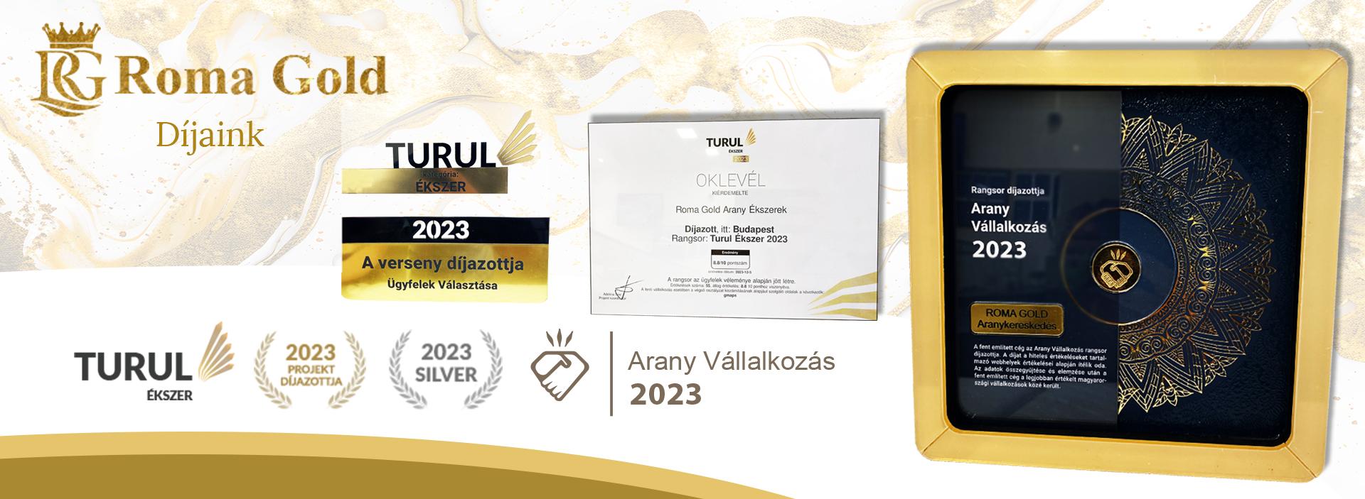 Roma Gold - díjak 2023