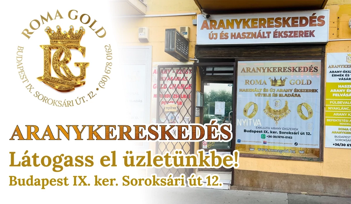 Roma Gold üzlet